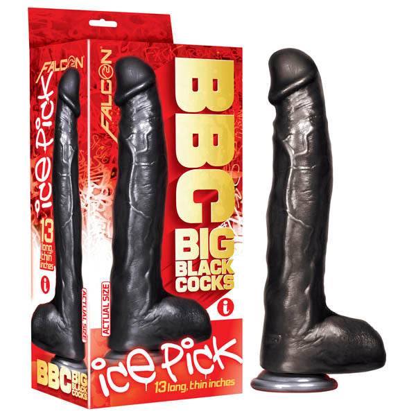 BBC (Big Black Cocks) - Ice Pick - Black 33 cm (13&