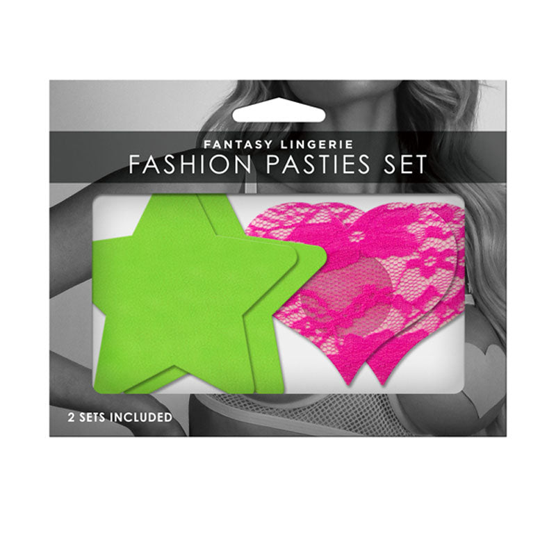 GLOW Fashion Pasties Set