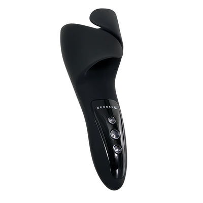 Gender X THE EMBRACE - Black USB Rechargeable Male Vibrator