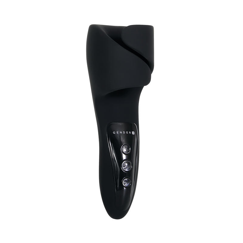 Gender X THE EMBRACE - Black USB Rechargeable Male Vibrator