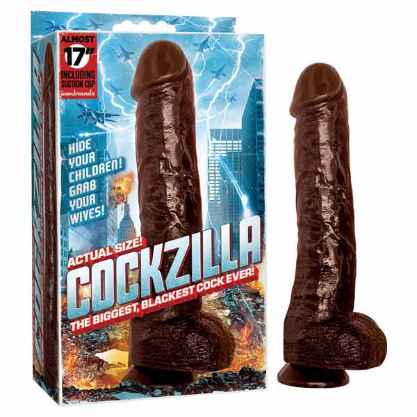 Cockzilla - Black 43 cm (17&