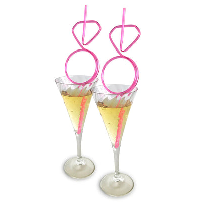 Glitterati - Diamond Straw Set - Hens Party Novelty - Set of 8