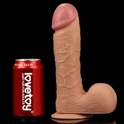 King Size 9'' Realistic Dildo - Flesh 23 cm Dong