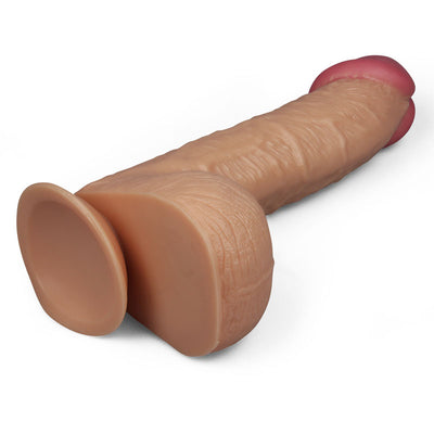 King Size 10.5'' Realistic Dildo - Flesh 26.7 cm Dong