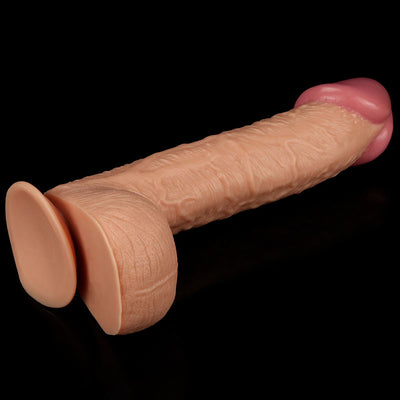 King Size 10.5'' Realistic Dildo - Flesh 26.7 cm Dong