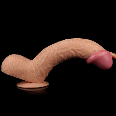 King Size 10.5'' Realistic Dildo - Flesh 26.7 cm Dong