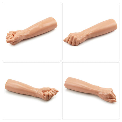 King Sized 12'' Realistic Bitch Fist - Flesh 30.5 cm Fist Dildo