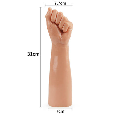 King Sized 12'' Realistic Bitch Fist - Flesh 30.5 cm Fist Dildo