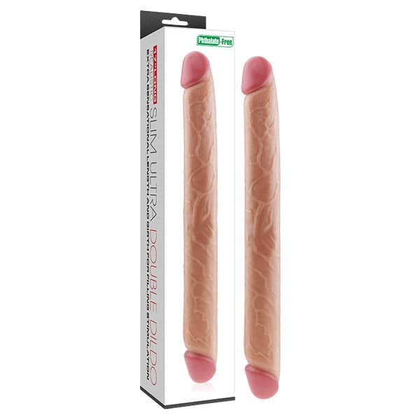 Slim Ultra Double Dildo - Flesh 43 cm (17&