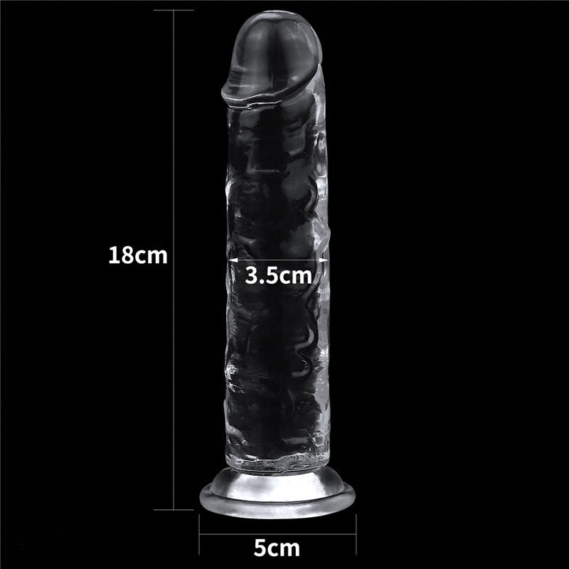 Flawless Clear Dildo 7&