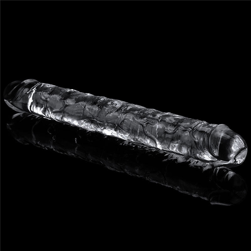 Flawless Clear Double Dildo 12&