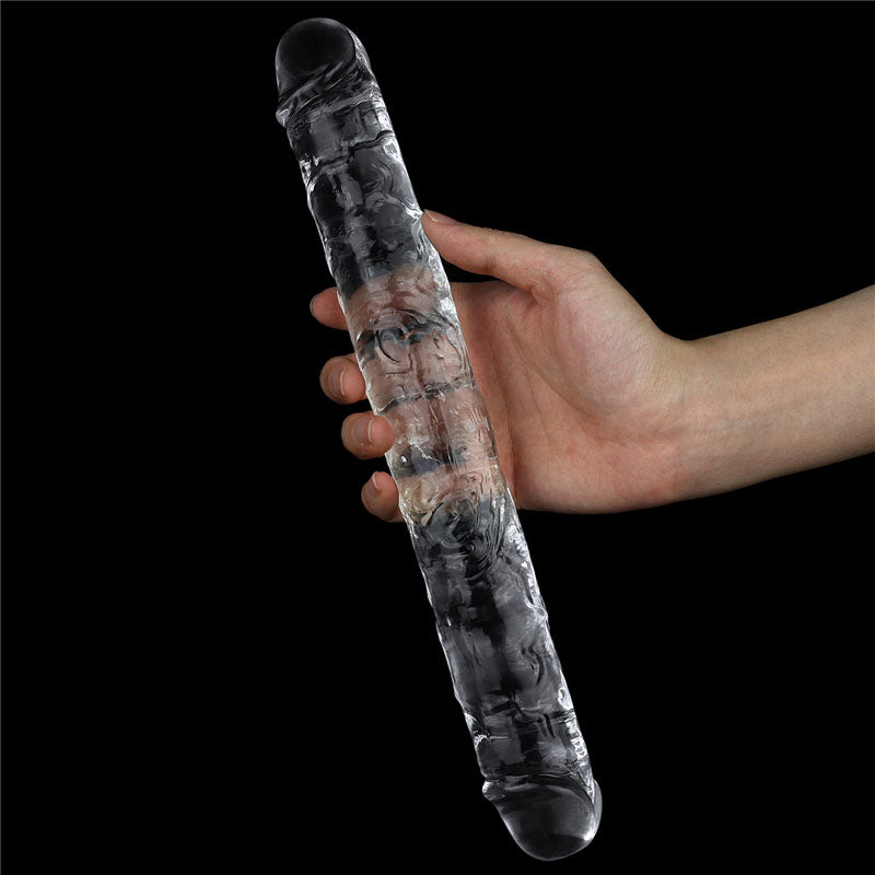 Flawless Clear Double Dildo 12&