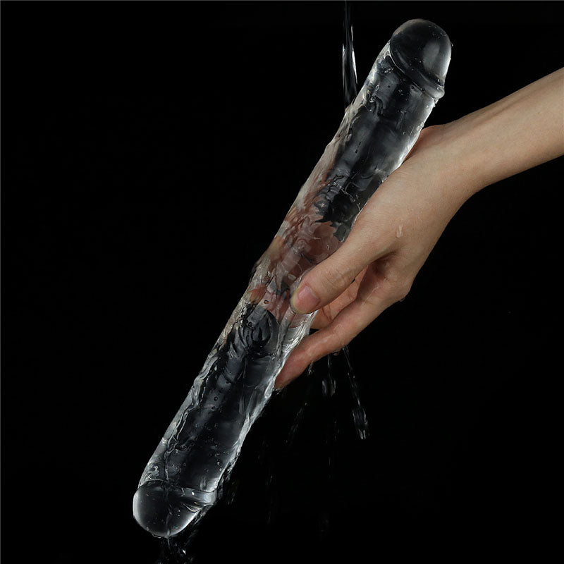 Flawless Clear Double Dildo 12&