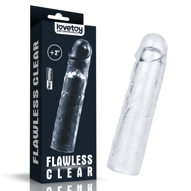 Flawless Clear Penis Sleeve 2&