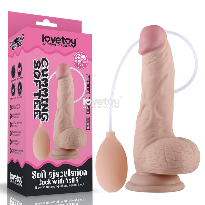 Cumming Softee Soft Ejaculation Cock 8&