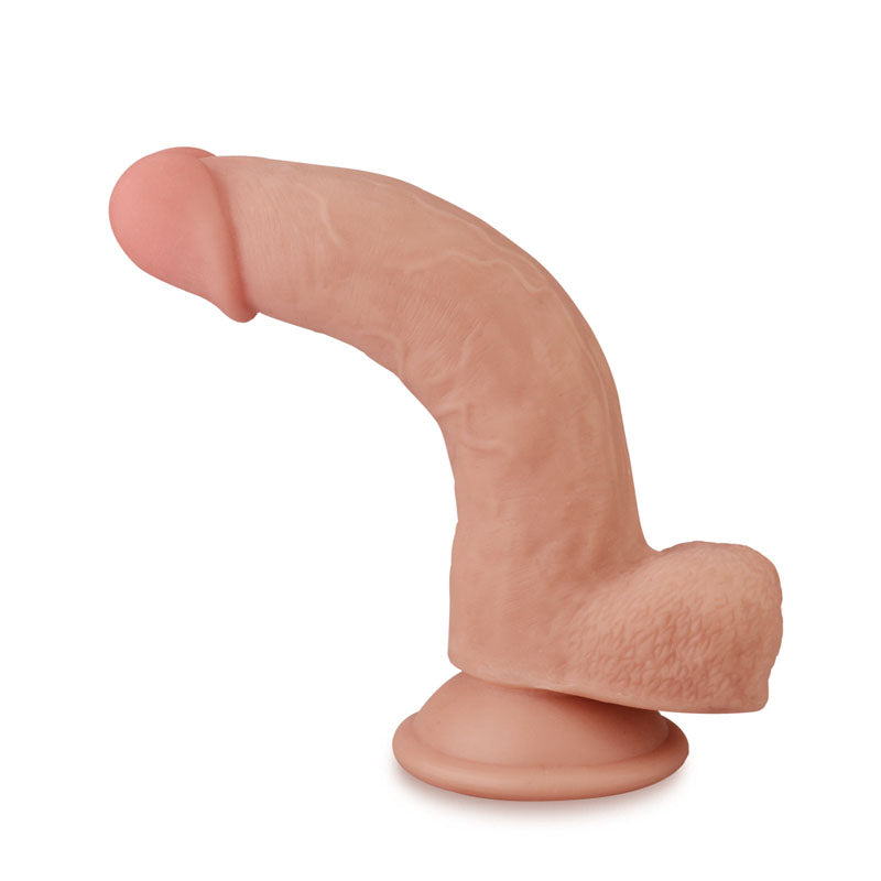 Sliding Skin Dual Layer Dong - Flesh 20.3 cm (8&