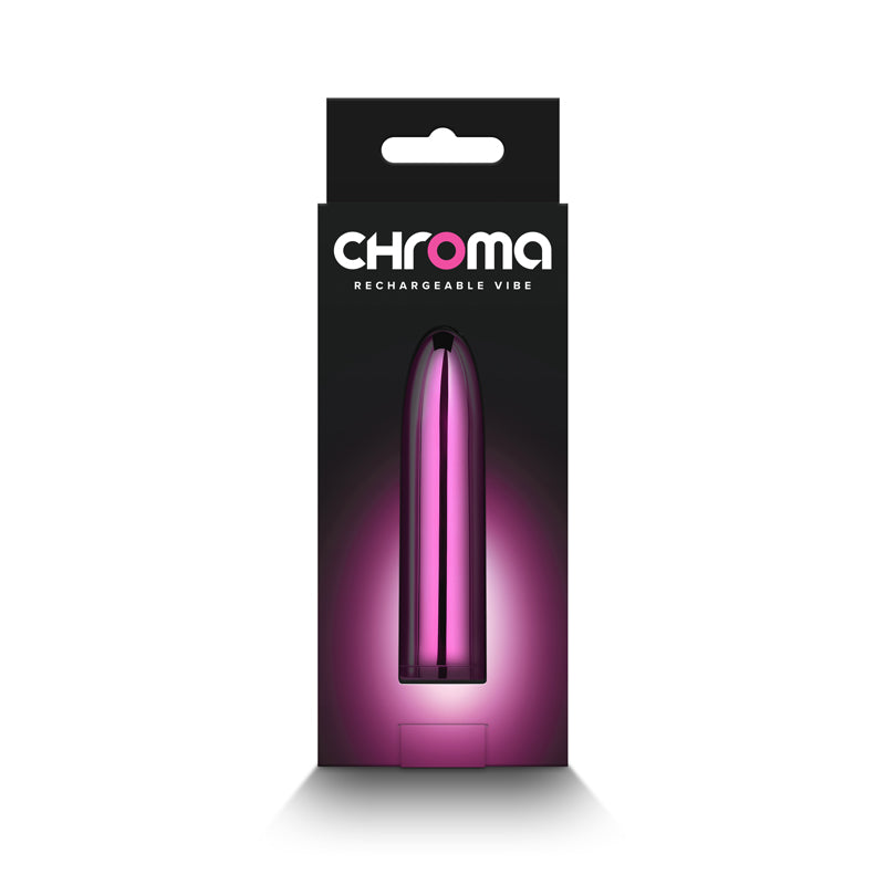 Chroma Petite Bullet - Pink - Metallic Pink 8.7 cm USB Rechargeable Bullet