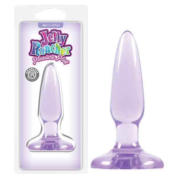 Jelly Rancher Pleasure Plug - Purple 8.1 cm (3.2&