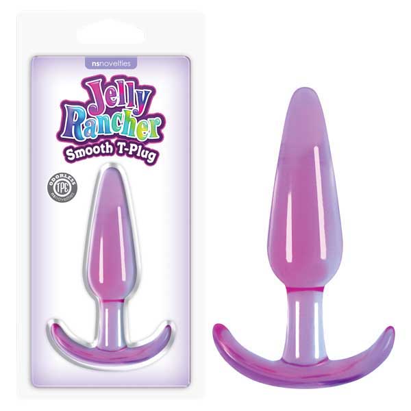 Jelly Rancher Smooth T-Plug - Purple 11 cm (4.3&