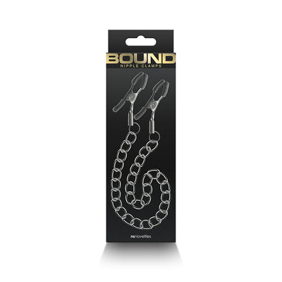 Bound Nipple Clamps - DC2 - Gunmetal