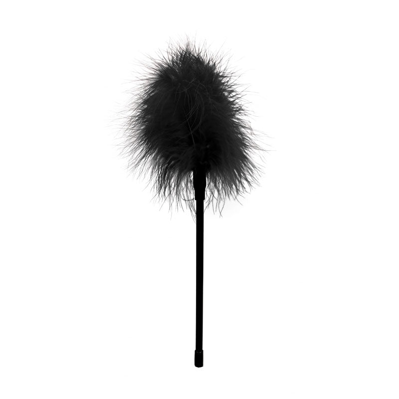 OUCH! Black & White Feather Tickler