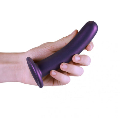 OUCH! Smooth Silicone G-Spot Dildo - 6'' / 14.5 cm