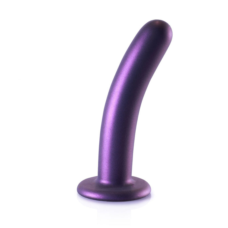 OUCH! Smooth Silicone G-Spot Dildo - 6&