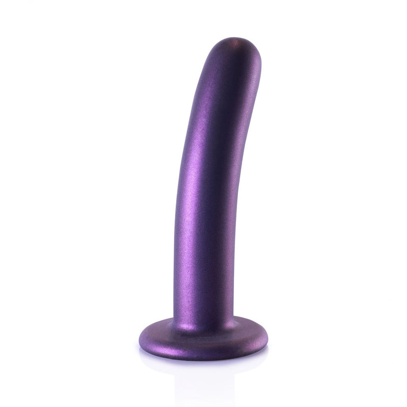 OUCH! Smooth Silicone G-Spot Dildo - 6&