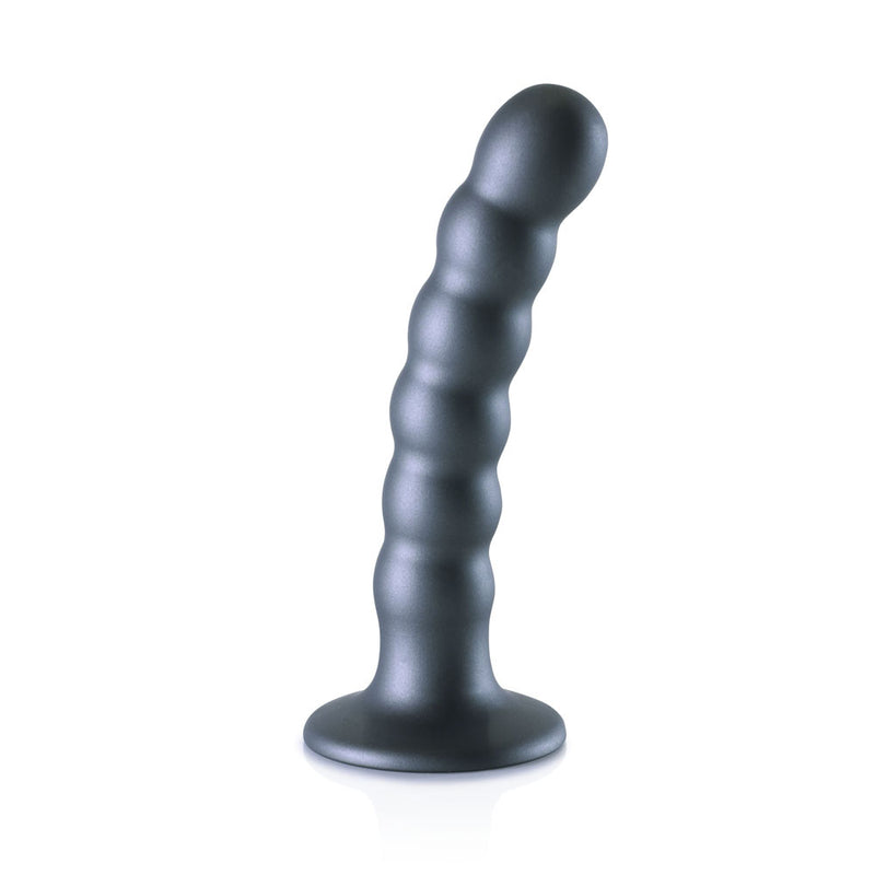 OUCH! Beaded Silicone G-Spot Dildo - 5&