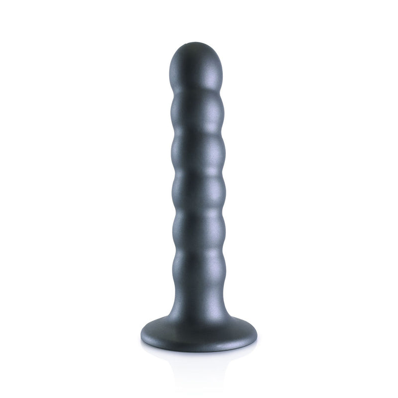 OUCH! Beaded Silicone G-Spot Dildo - 5&