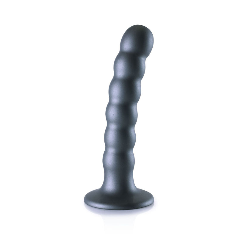 OUCH! Beaded Silicone G-Spot Dildo - 5&