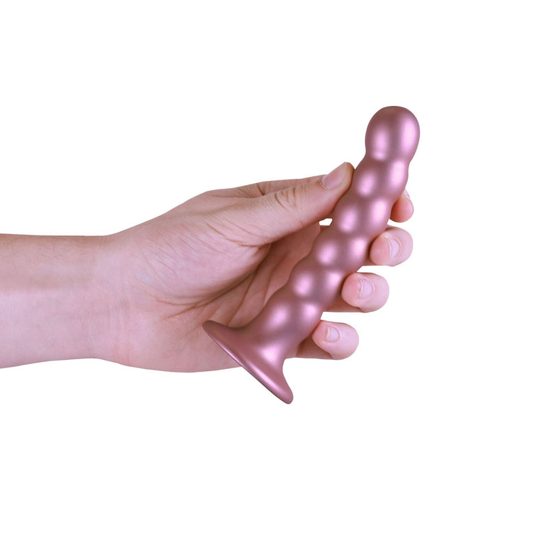 OUCH! Beaded Silicone G-Spot Dildo - 5&