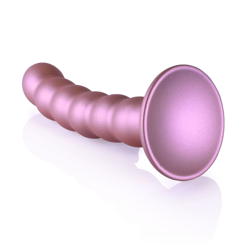 OUCH! Beaded Silicone G-Spot Dildo - 5&