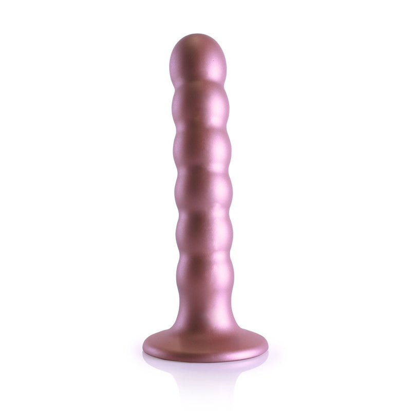 OUCH! Beaded Silicone G-Spot Dildo - 5&