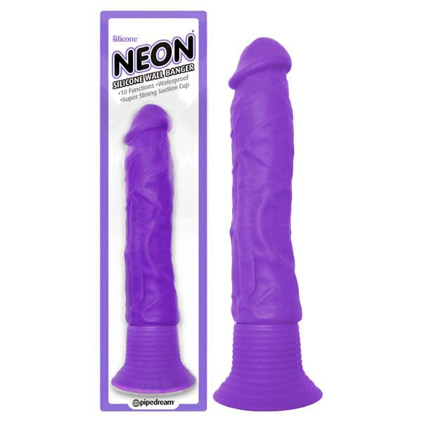 Neon Silicone Wall Banger - Purple 15.2 cm (6&