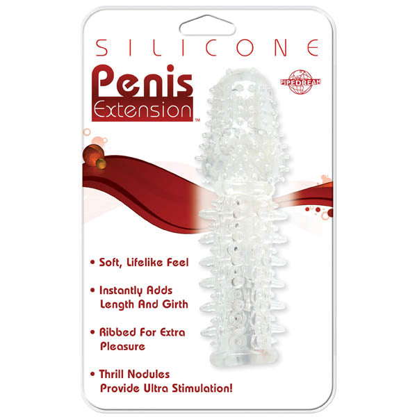 Silicone Penis Extension - Clear 14 cm (5.5&