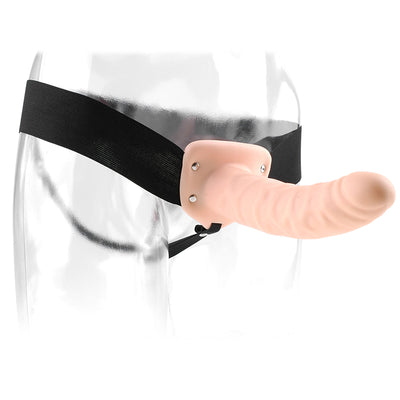 Fetish Fantasy Series 8'' Hollow Strap-On - Flesh 20 cm (8'') Hollow Strap-On