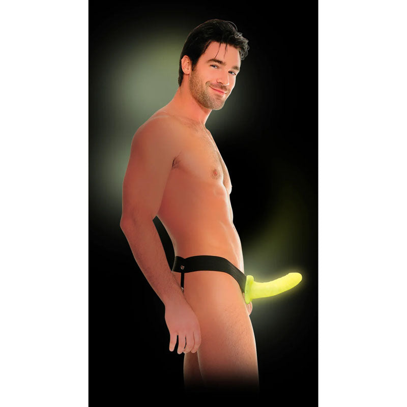 Fetish Fantasy Series For Him Or Her Hollow Strap-on - Glow in the Dark 6&