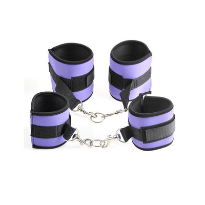 Fetish Fantasy Series Purple Pleasure Bondage Set - 8 Piece Set