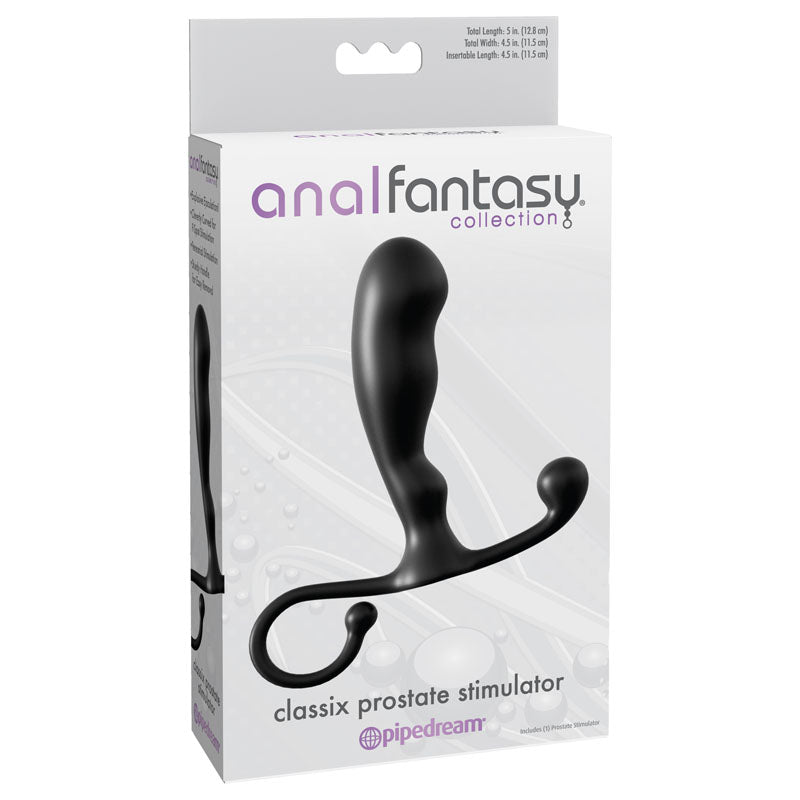 Anal Fantasy Collection Classix Prostate Stimulator - Black 10.1 cm (4&