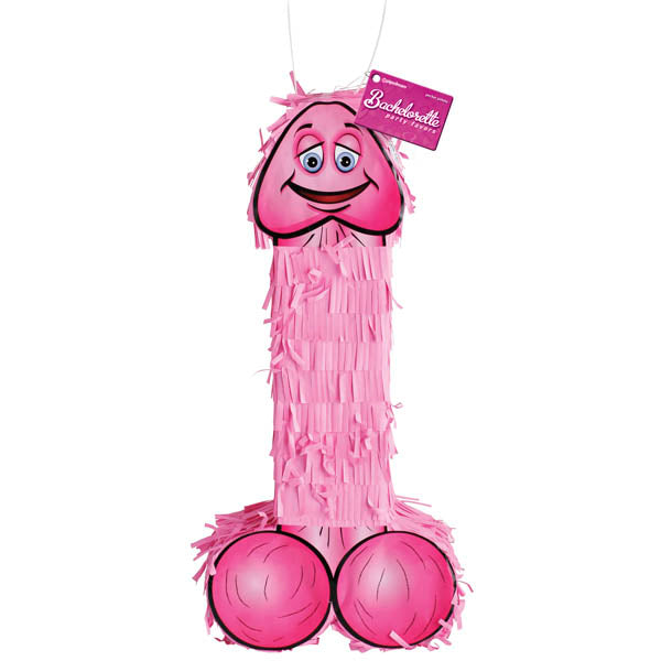 Bachelorette Party Favors Pecker Piñata - Pink Hen&