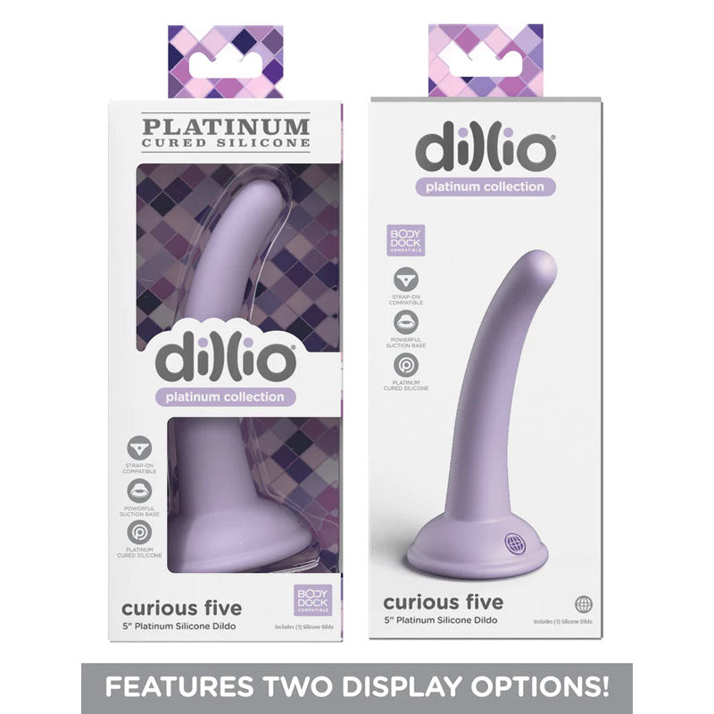 Dillio Platinum Curious Five - Purple - Purple 12.7 cm (5&