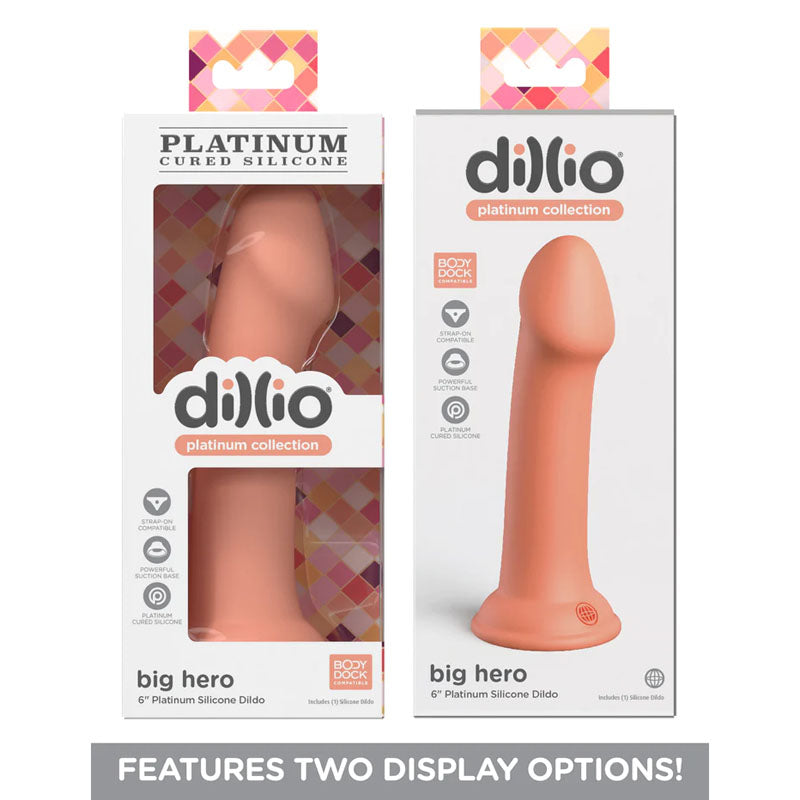 Dillio Platinum Big Hero - Peach - Peach 15.2 cm (6&