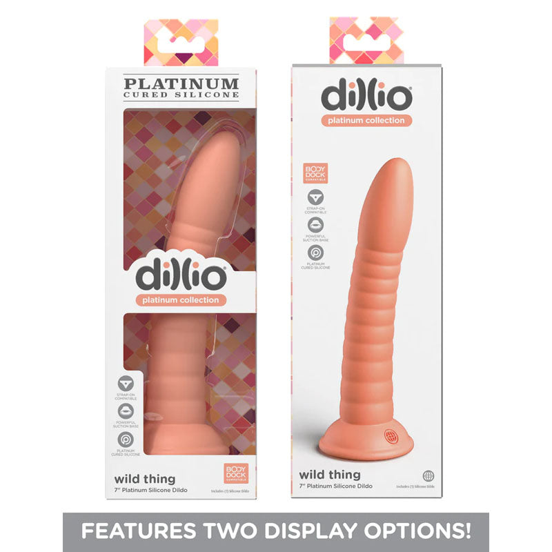 Dillio Platinum Wild Thing - Peach - Peach 17.8 cm (7&