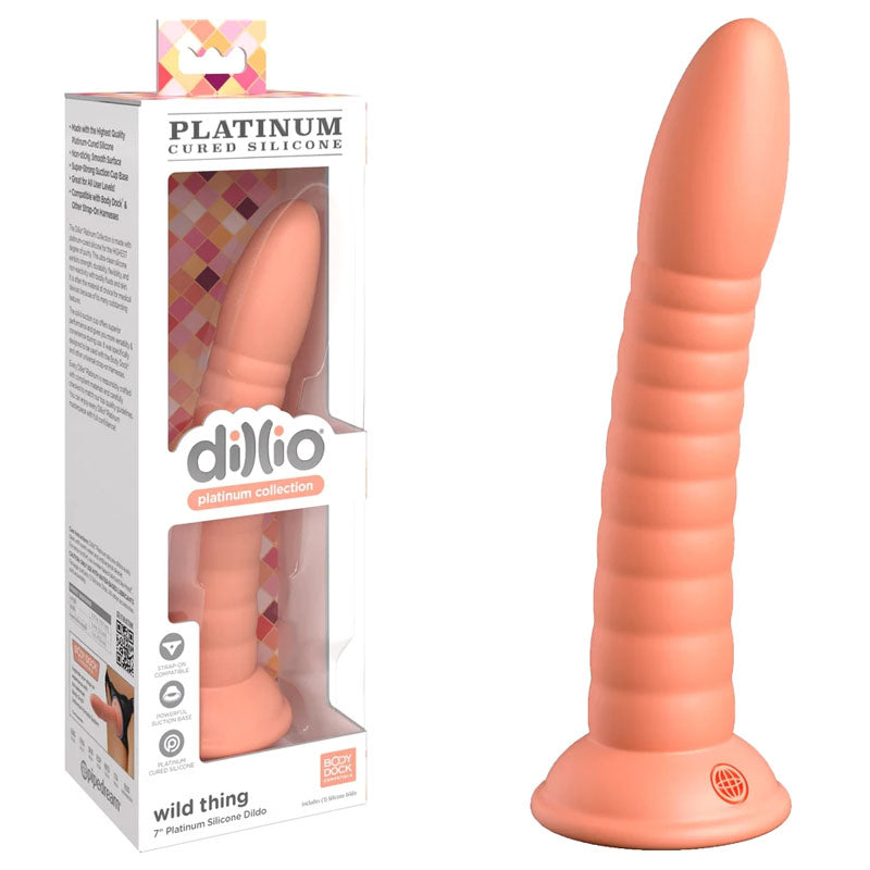 Dillio Platinum Wild Thing - Peach - Peach 17.8 cm (7&