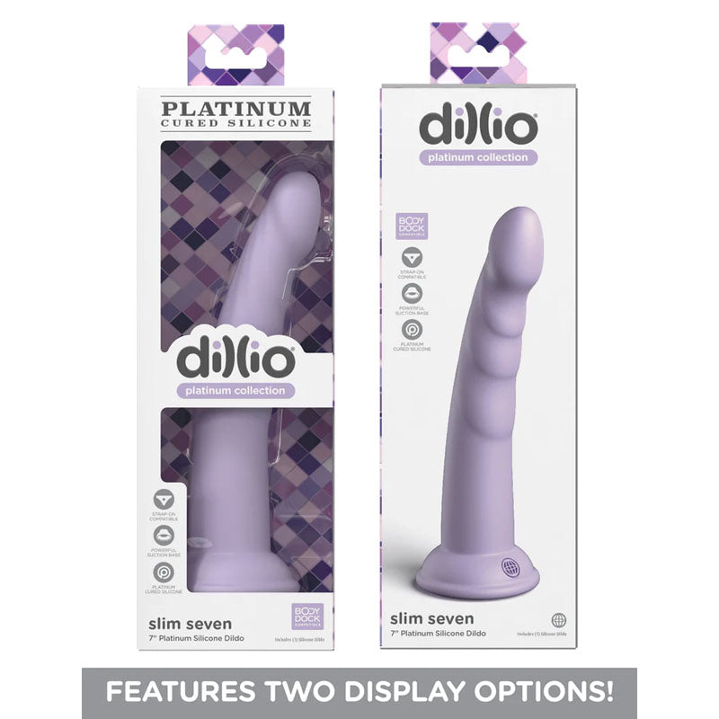 Dillio Platinum Slim Seven - Purple - Purple 17.8 cm (7&