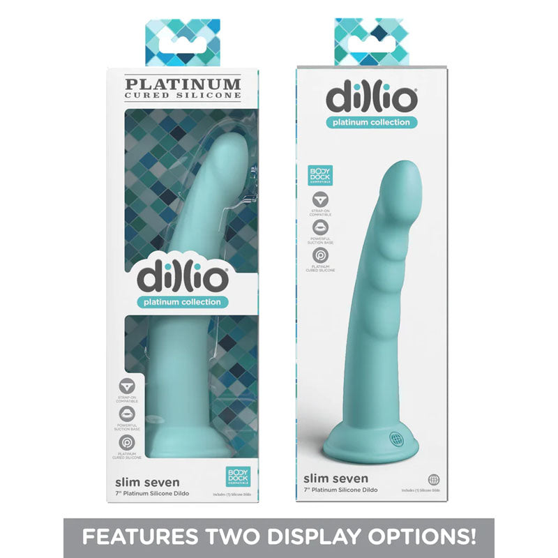 Dillio Platinum Slim Seven - Teal - Teal 17.8 cm (7&