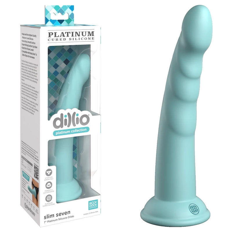 Dillio Platinum Slim Seven - Teal - Teal 17.8 cm (7&