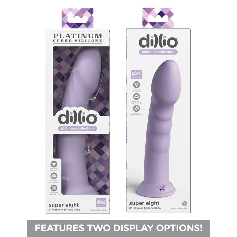 Dillio Platinum Super Eight - Purple - Purple 20.3 cm (8&