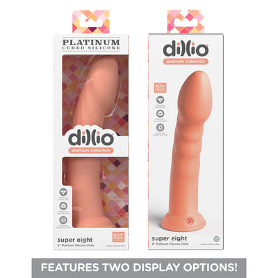 Dillio Platinum Super Eight - Peach - Peach 20.3 cm (8'') Dong